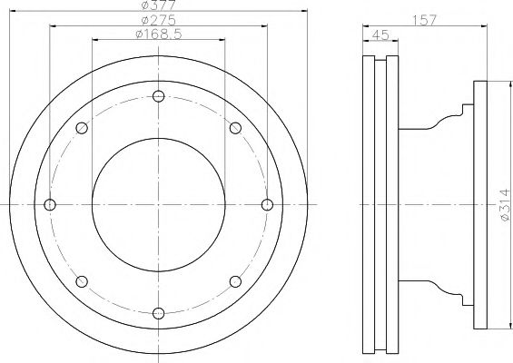 Disc frana