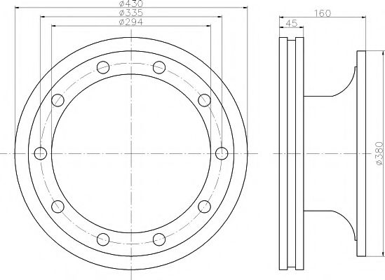 Disc frana