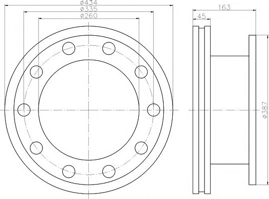 Disc frana