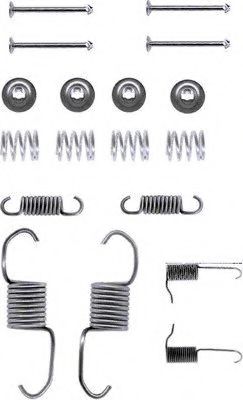 97007400 Set accesorii, sabot de frana TEXTAR 