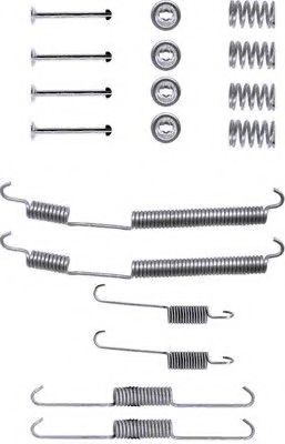 97010300 Set accesorii, sabot de frana TEXTAR 