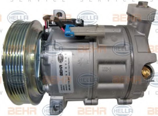8FK 351 115-091 Compresor, climatizare HELLA 