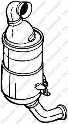 097-249 Filtru funingine/particule, sist.de esapament BOSAL 