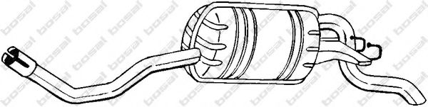 148-131 Toba esapament finala BOSAL 