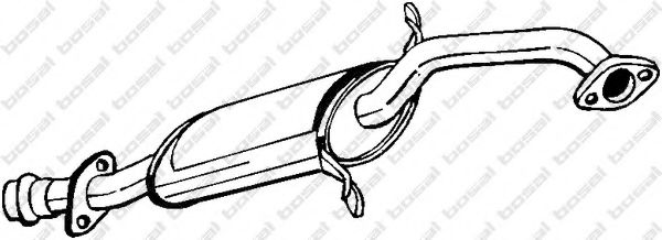 177-109 Toba esapamet intermediara BOSAL 