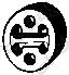 255-145 Banda cauciuc, sistem de esapament BOSAL 