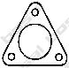 256-283 Garnitura, racord evacuare BOSAL 