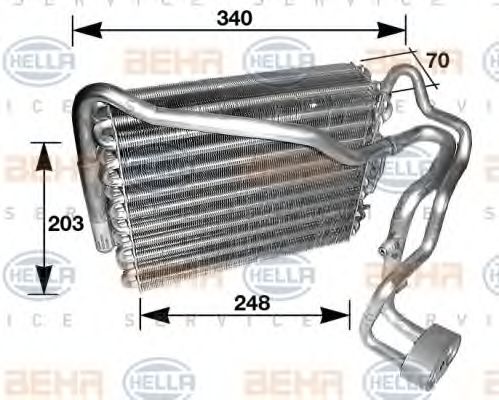 8FV 351 210-211 evaporator,aer conditionat HELLA 