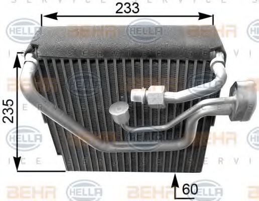 8FV 351 210-651 evaporator,aer conditionat HELLA 