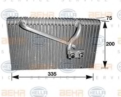 8FV 351 210-681 evaporator,aer conditionat HELLA 