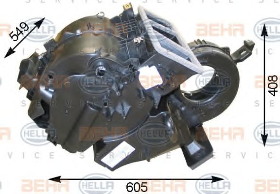 8FV 351 331-091 evaporator,aer conditionat HELLA 