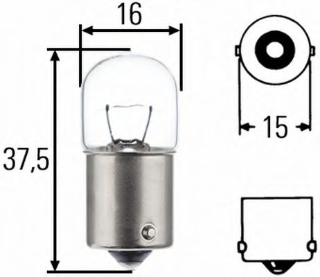8GA 002 071-121 Bec, semnalizator HELLA 