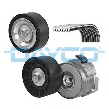 KPV070 Set curea transmisie cu caneluri DAYCO 
