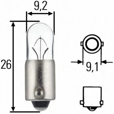 8GP 002 067-261 Bec, semnalizator HELLA 