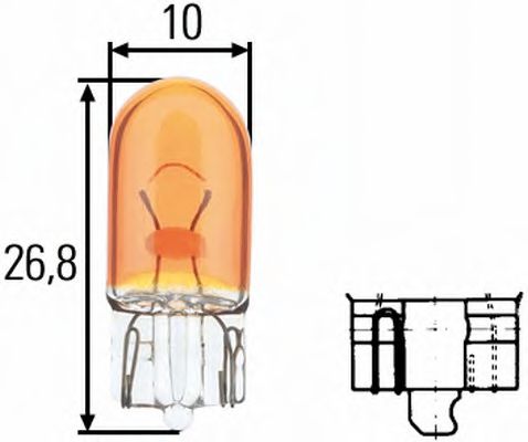 8GP 003 594-541 Bec, semnalizator HELLA 