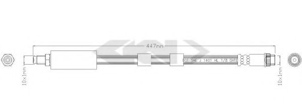 339329 Furtun frana SPIDAN 