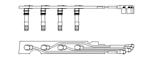 Set cablaj aprinder