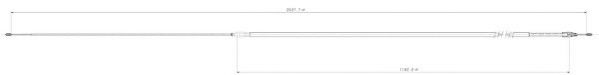 432899J Cablu, frana de parcare JURID 