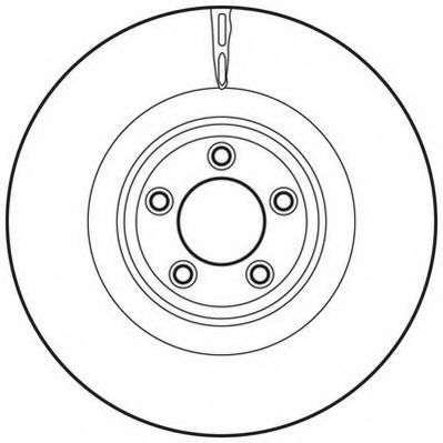 562692JC Disc frana JURID 