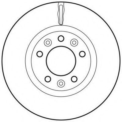 562733JC Disc frana JURID 