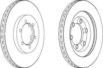 562904JC Disc frana JURID 