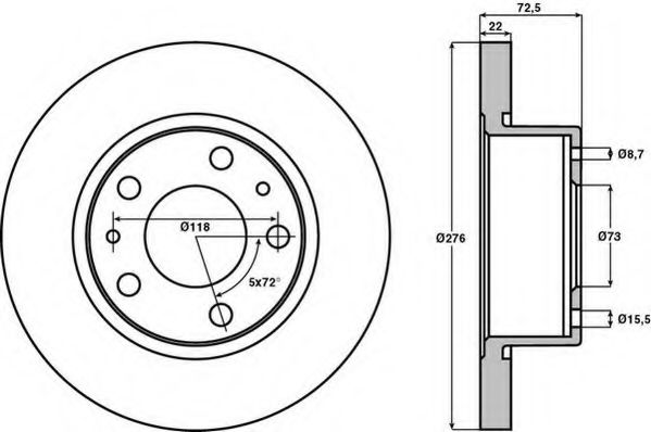 Disc frana