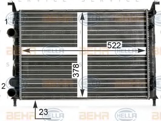 Radiator, racire motor