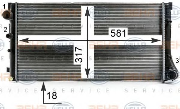 Radiator, racire motor