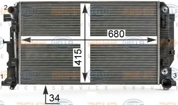 Radiator, racire motor