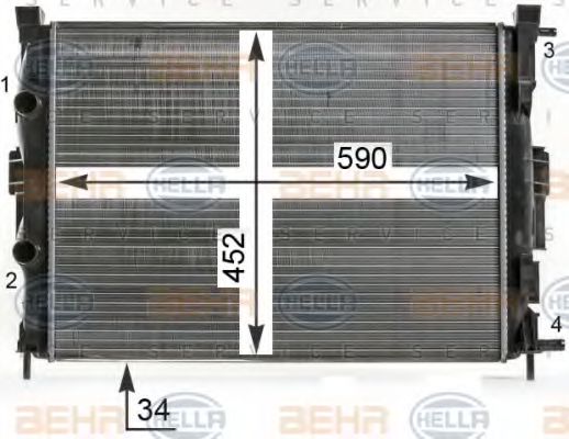 Radiator, racire motor