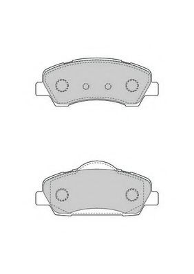 573461J set placute frana,frana disc JURID 