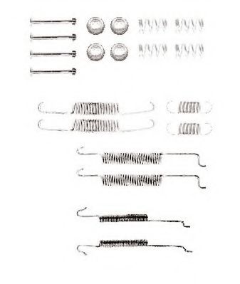 Set accesorii, sabot de frana