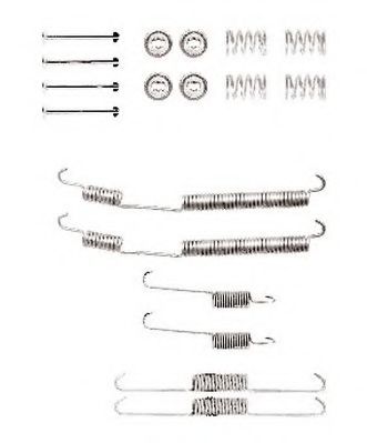 771263J Set accesorii, sabot de frana JURID 