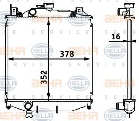 Radiator, racire motor