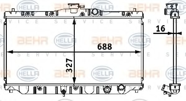 Radiator, racire motor
