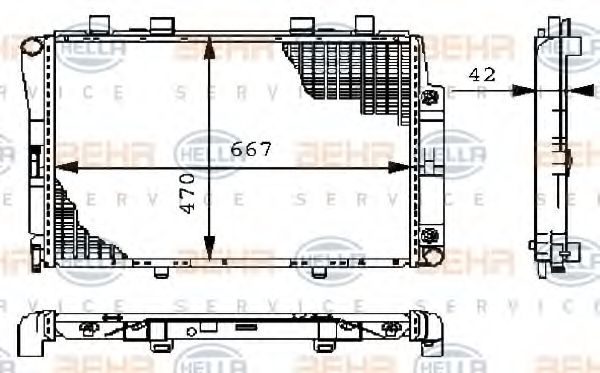 Radiator, racire motor
