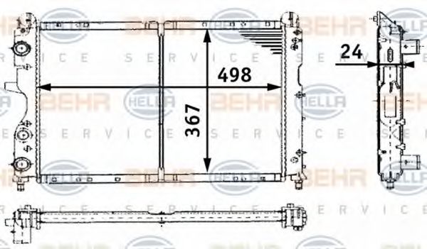 Radiator, racire motor