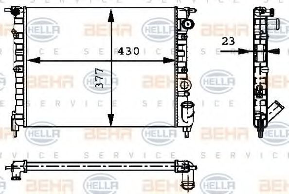 Radiator, racire motor