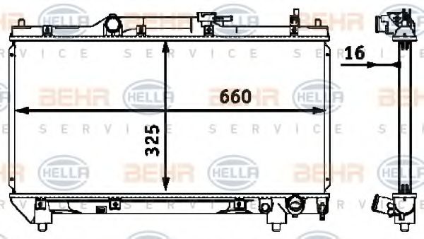 Radiator, racire motor