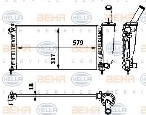 Radiator, racire motor