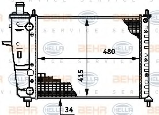 Radiator, racire motor