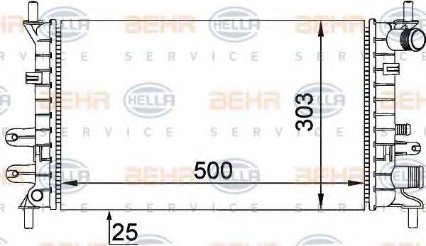 Radiator, racire motor