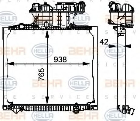 Radiator, racire motor
