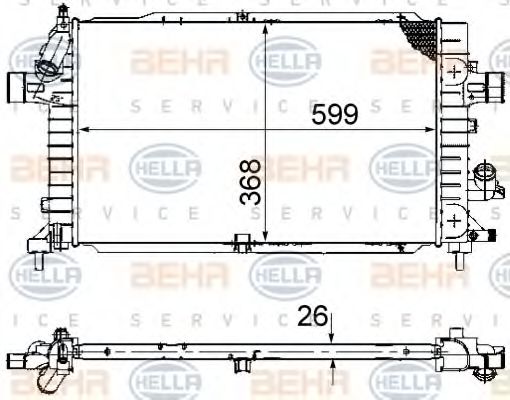 Radiator, racire motor