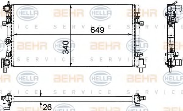 Radiator, racire motor