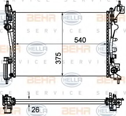 Radiator, racire motor