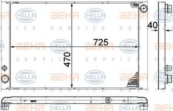 Radiator, racire motor