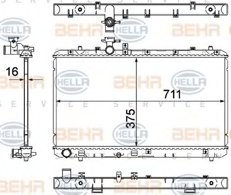 Radiator, racire motor
