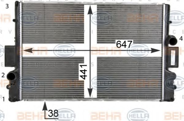 Radiator, racire motor