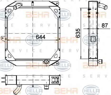 Radiator, racire motor